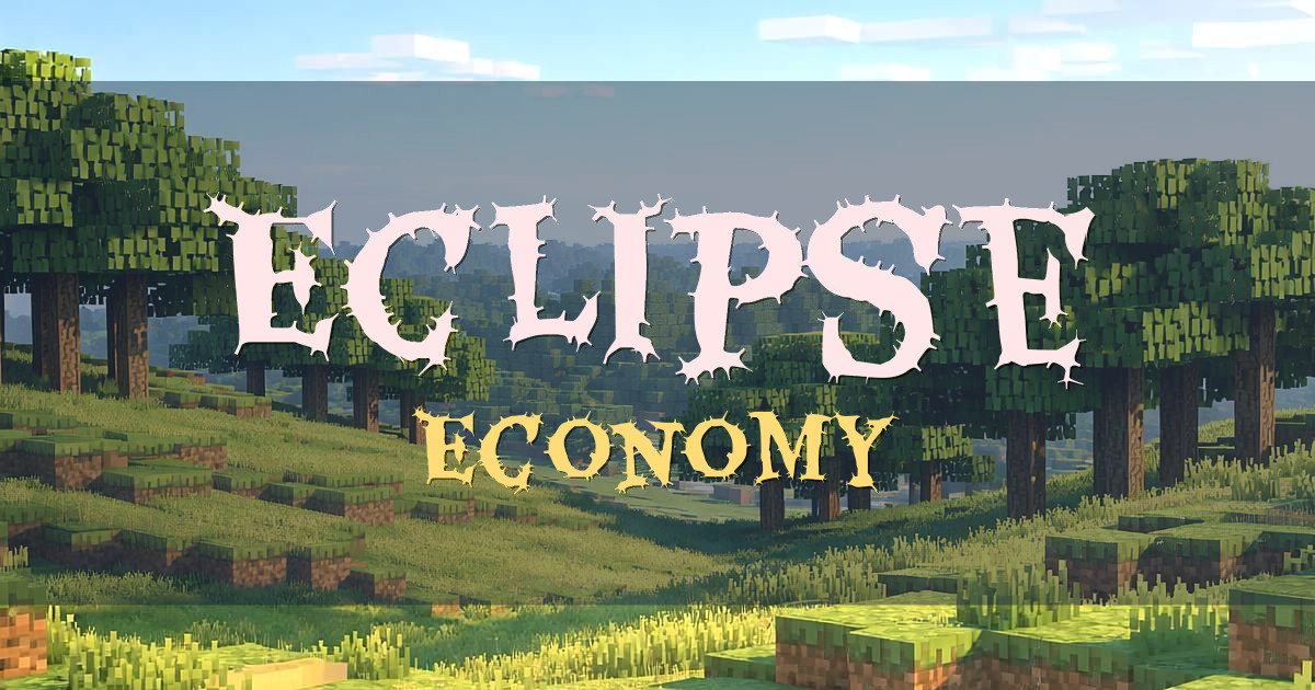Eclipse Economy Minecraft server