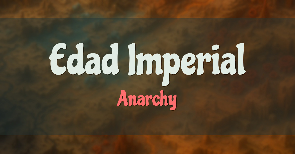 Edad Imperial Anarchy Minecraft server