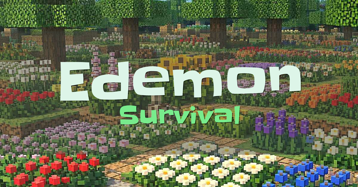 Edemon Survival Minecraft server
