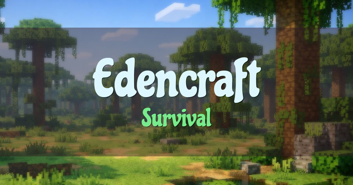 Edencraft Survival Minecraft server