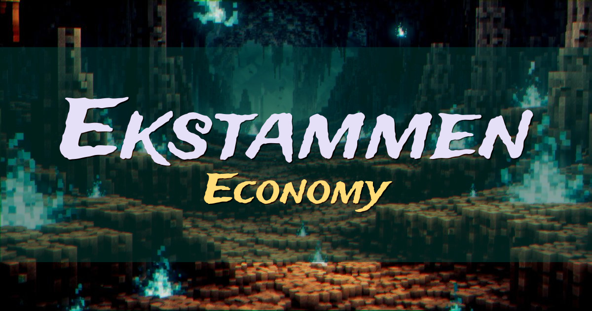 Ekstammen Economy Minecraft server