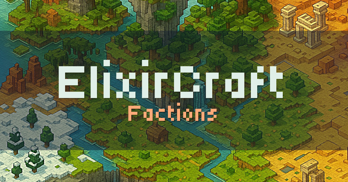 ElixirCraft Factions Minecraft server