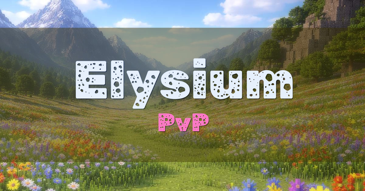 Elysium PvP Minecraft server