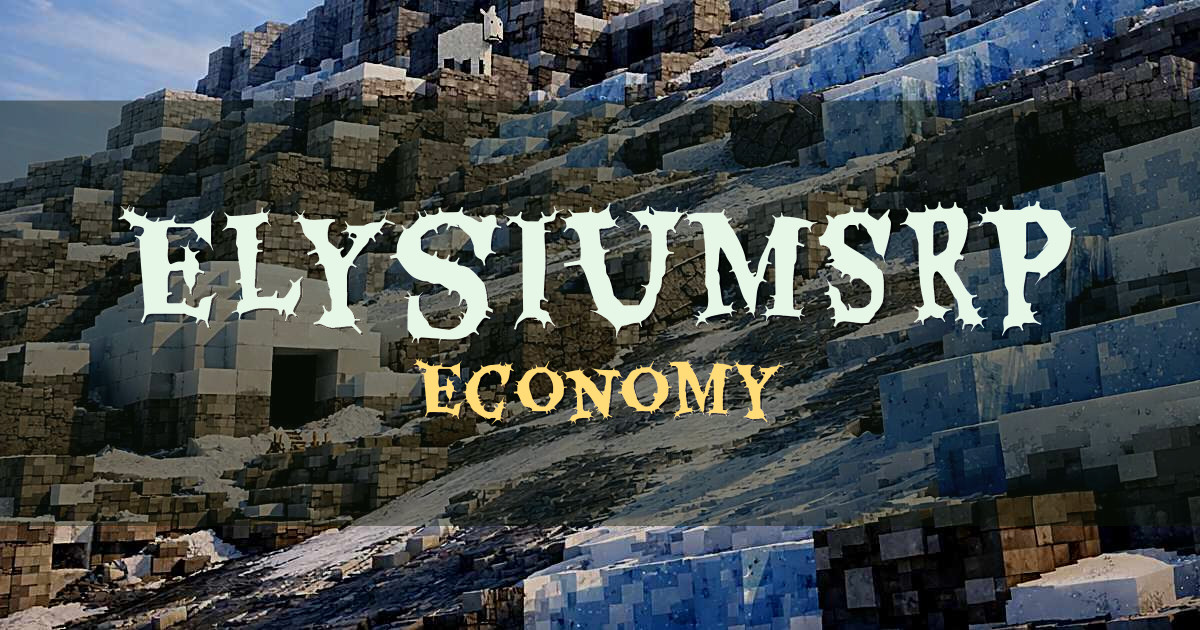 ElysiumSRP Economy Minecraft server