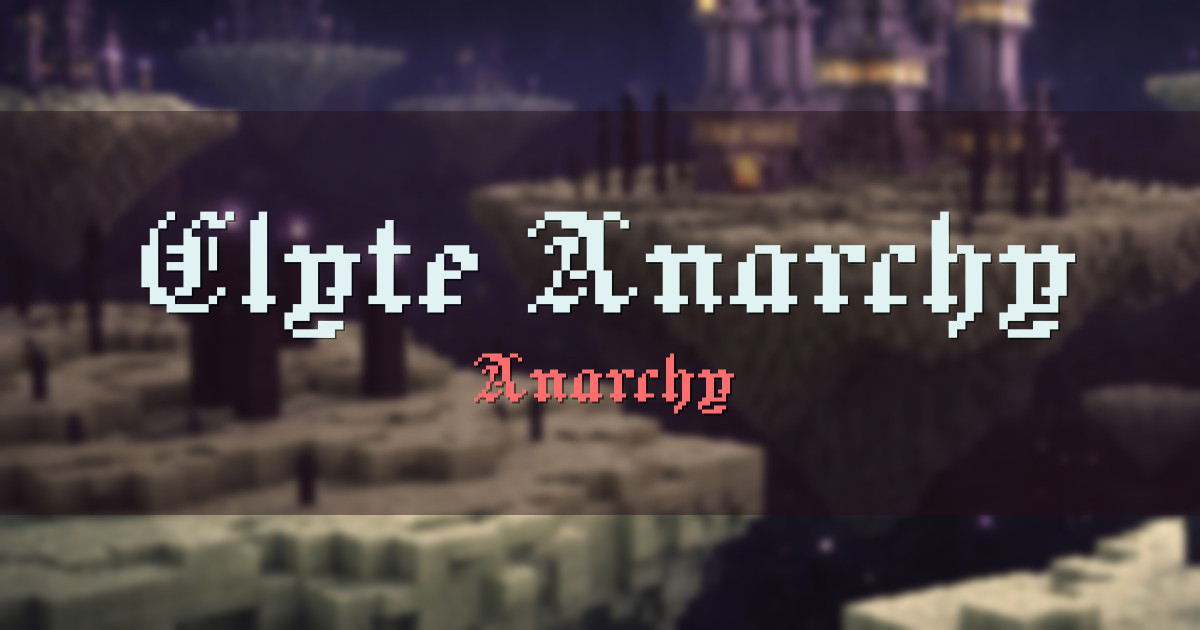 Elyte Anarchy Minecraft server
