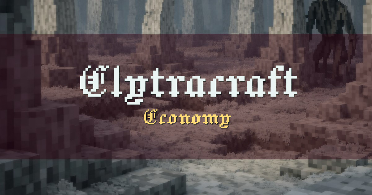 Elytracraft Economy Minecraft server