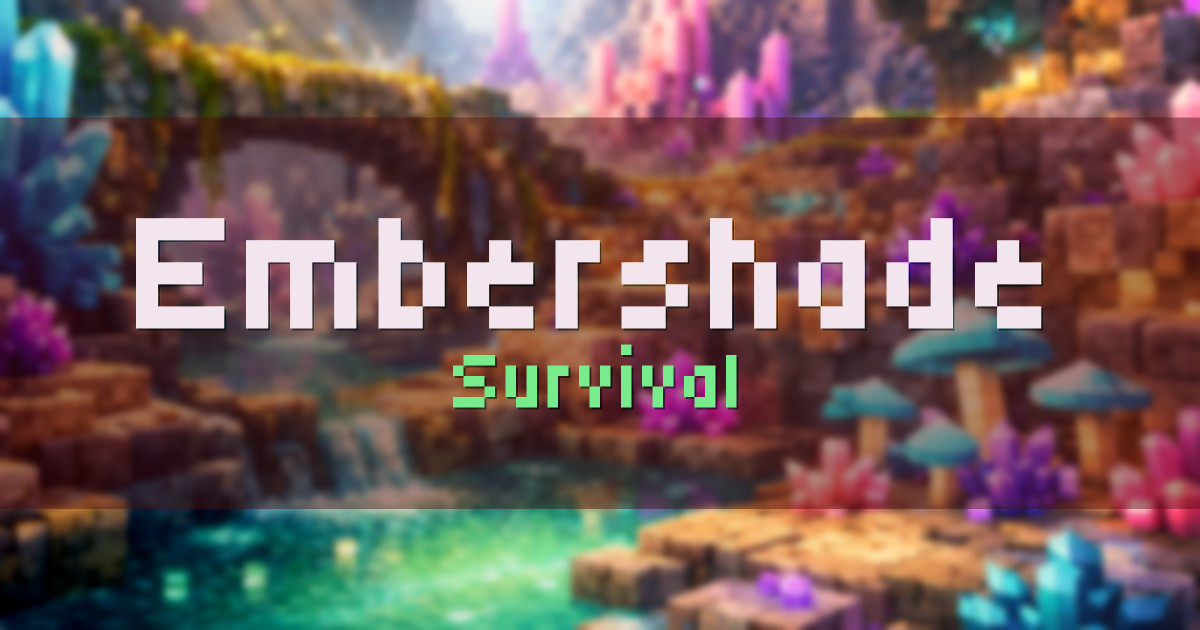 Embershade Survival Minecraft server