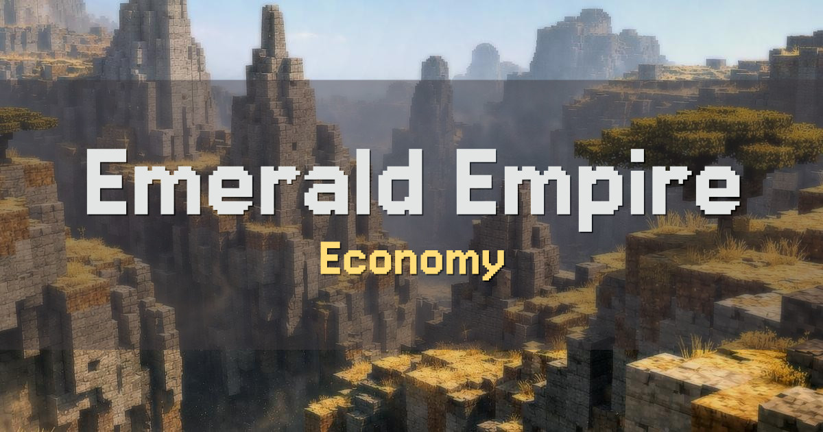 Emerald Empire Economy Minecraft server