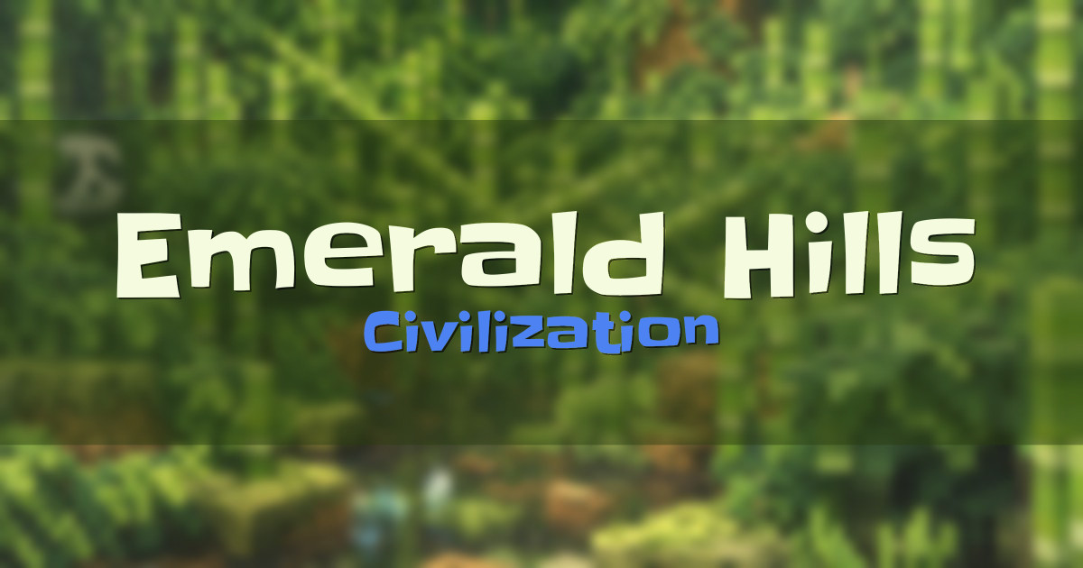 Emerald Hills Civilization Minecraft server