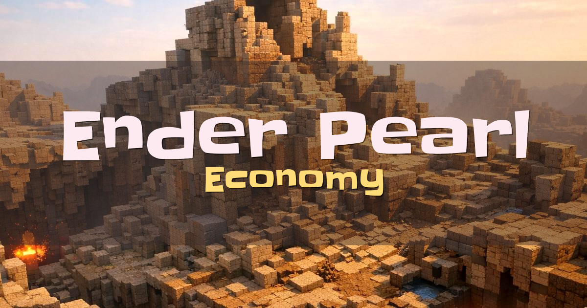 Ender Pearl Economy Minecraft server