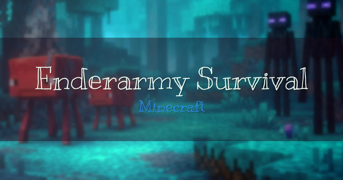Enderarmy Survival. Minecraft server