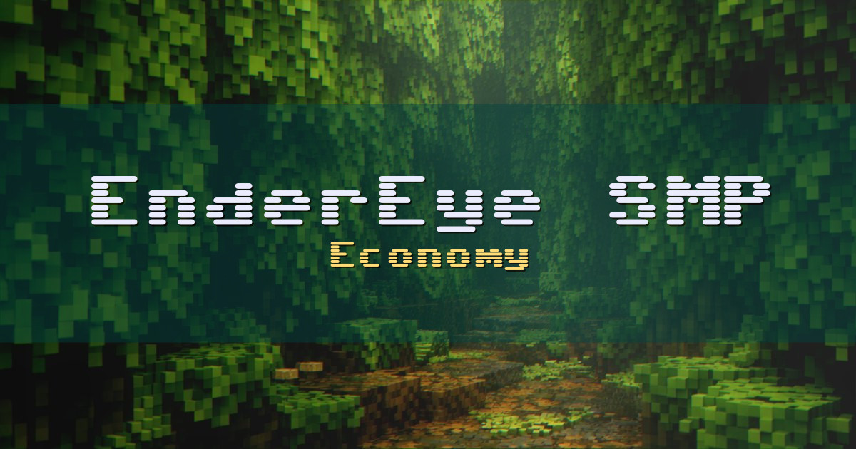 EnderEye SMP Economy Minecraft server