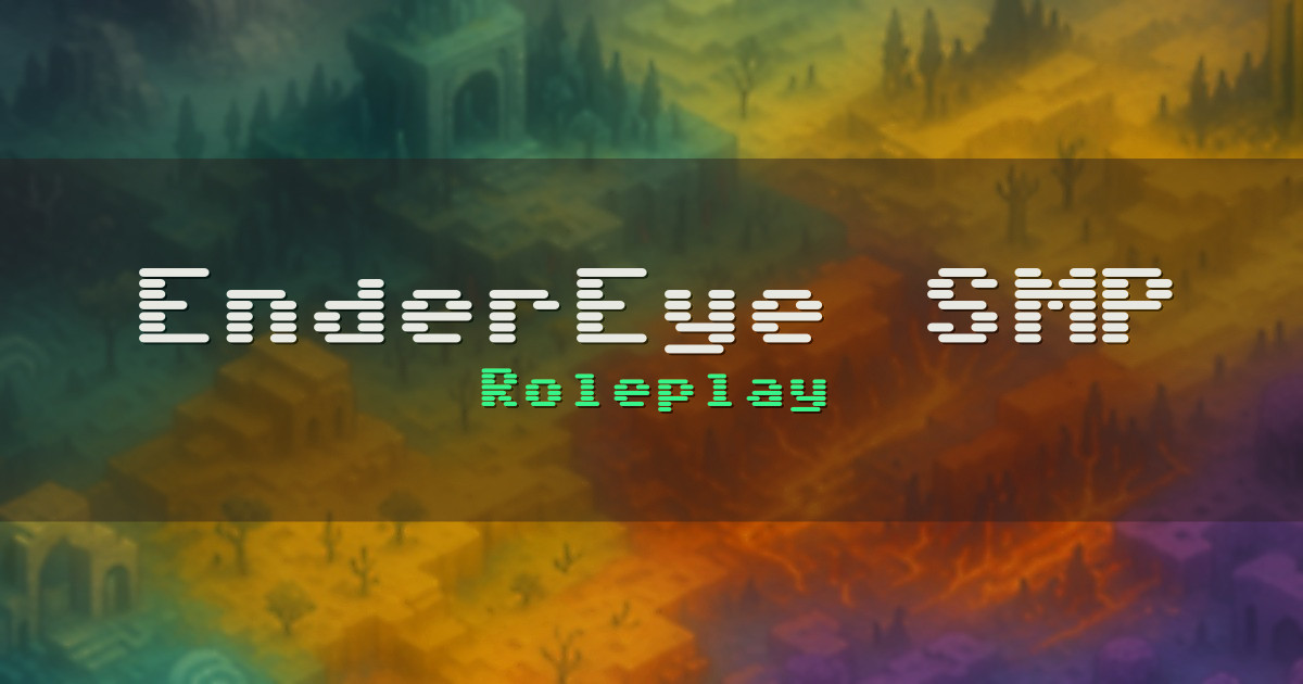 EnderEye SMP Roleplay Minecraft server