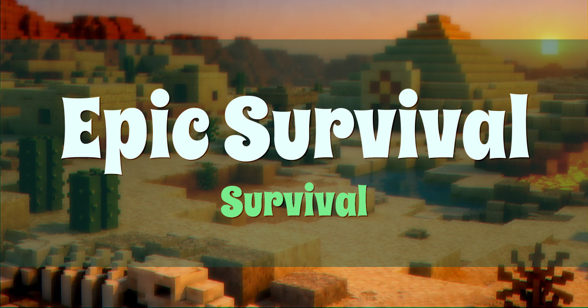 Epic Survival Minecraft server