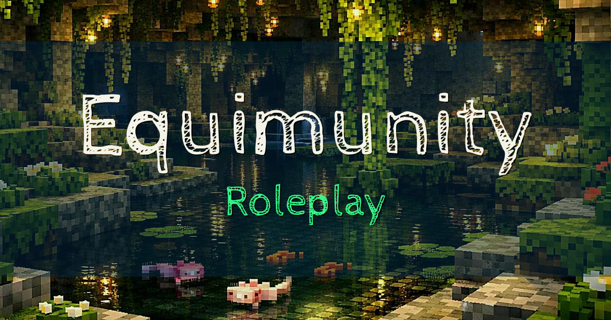 Equimunity Roleplay Minecraft server