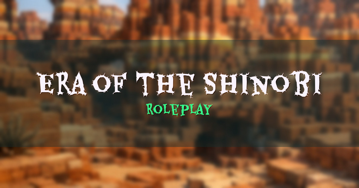 Era of the Shinobi Roleplay Minecraft server