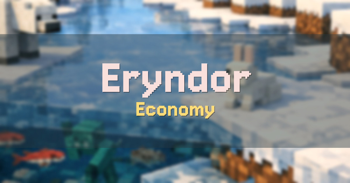 Eryndor Economy Minecraft server