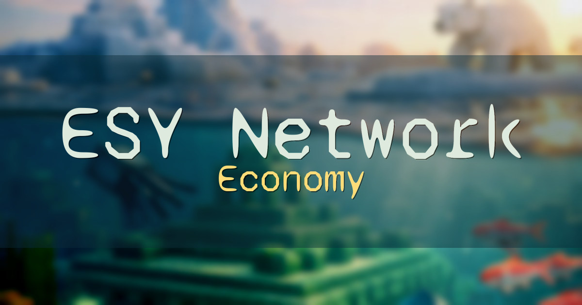 ESY Network Economy Minecraft server
