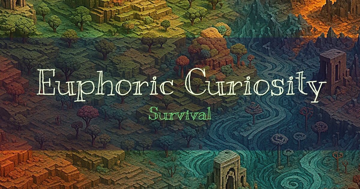 Euphoric Curiosity CyanDeserts Survival Minecraft server