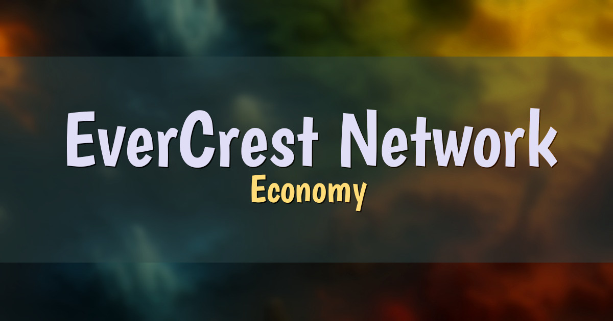 EverCrest Network Economy Minecraft server