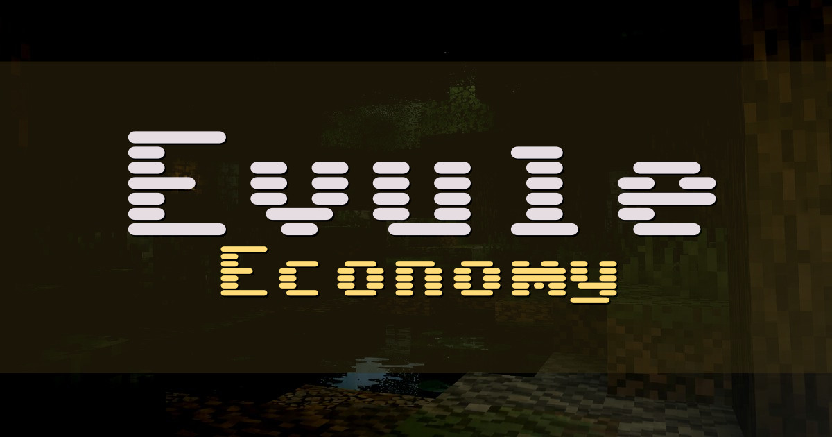Evule Economy Minecraft server