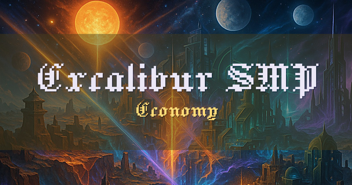 Excalibur SMP Economy Minecraft server