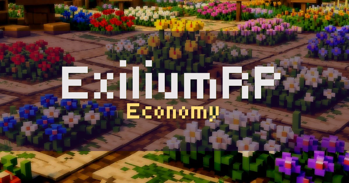 ExiliumRP Economy Minecraft server