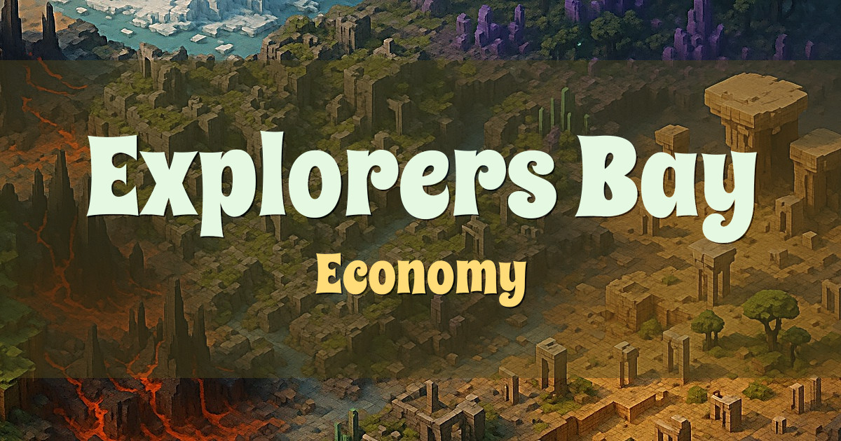 Explorers Bay Economy Minecraft server