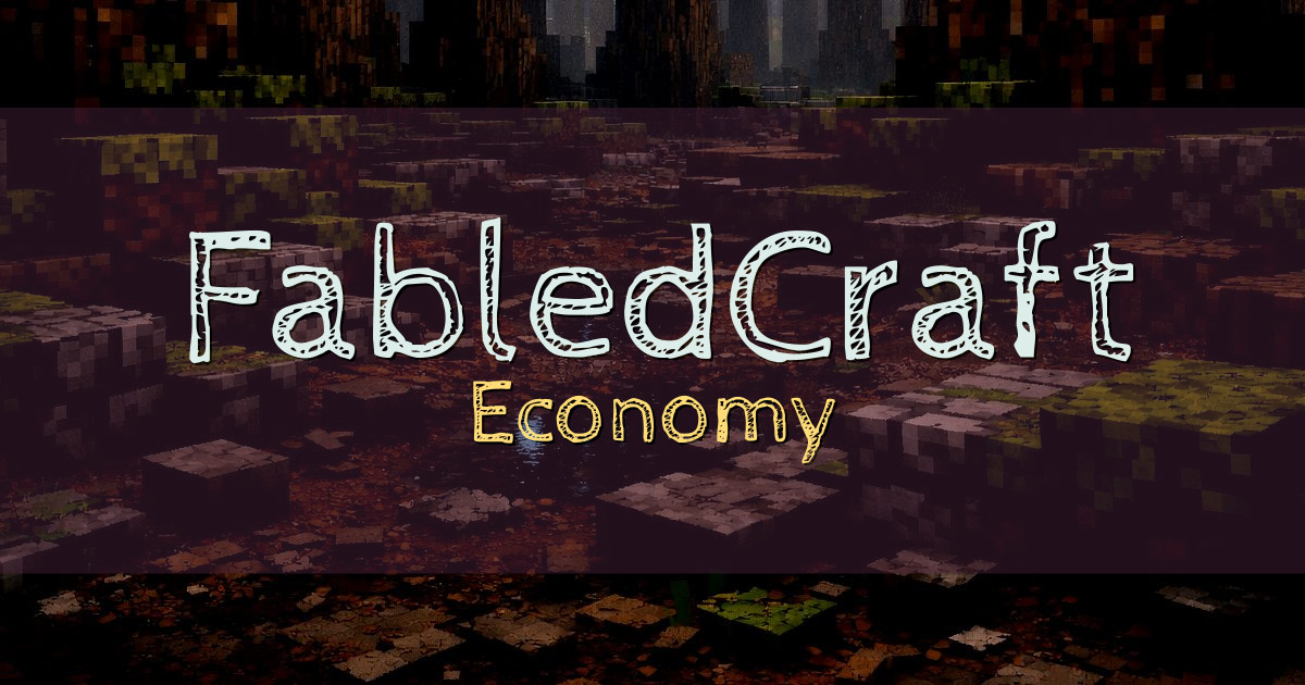 FabledCraft Economy Minecraft server