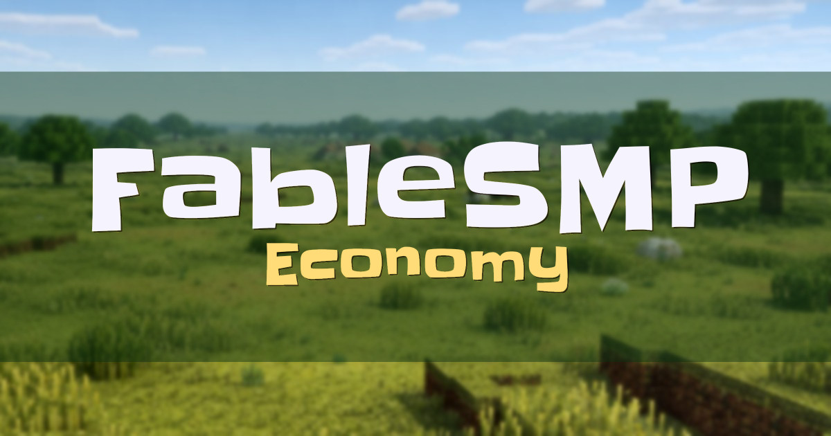 FableSMP Economy Minecraft server