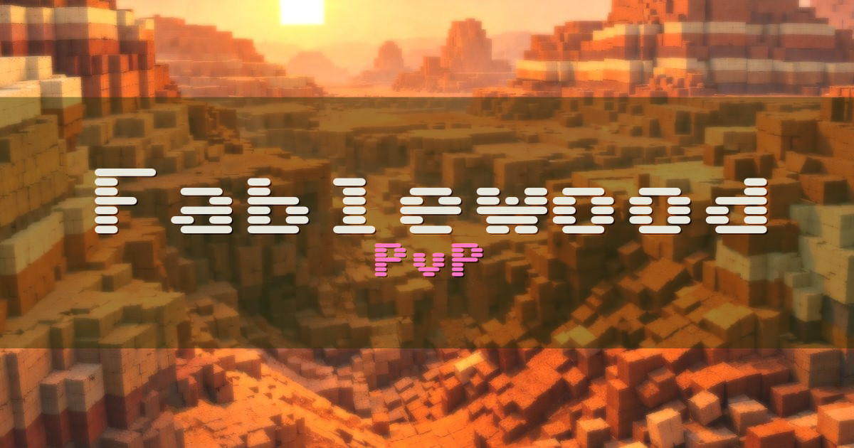 Fablewood PvP Minecraft server