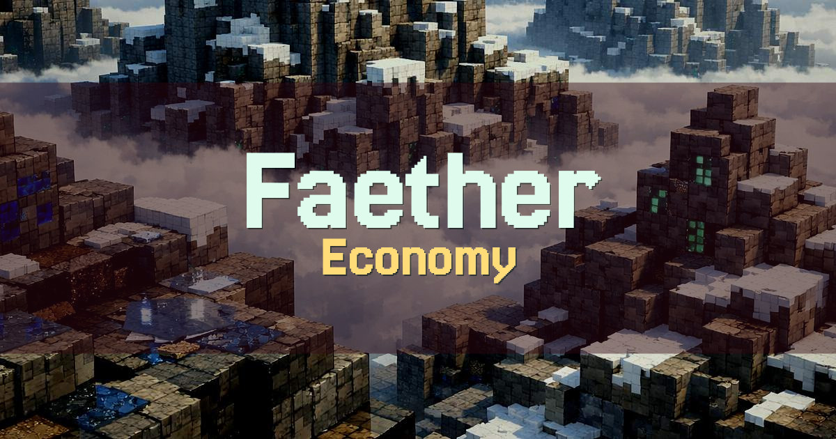Faether Economy Minecraft server