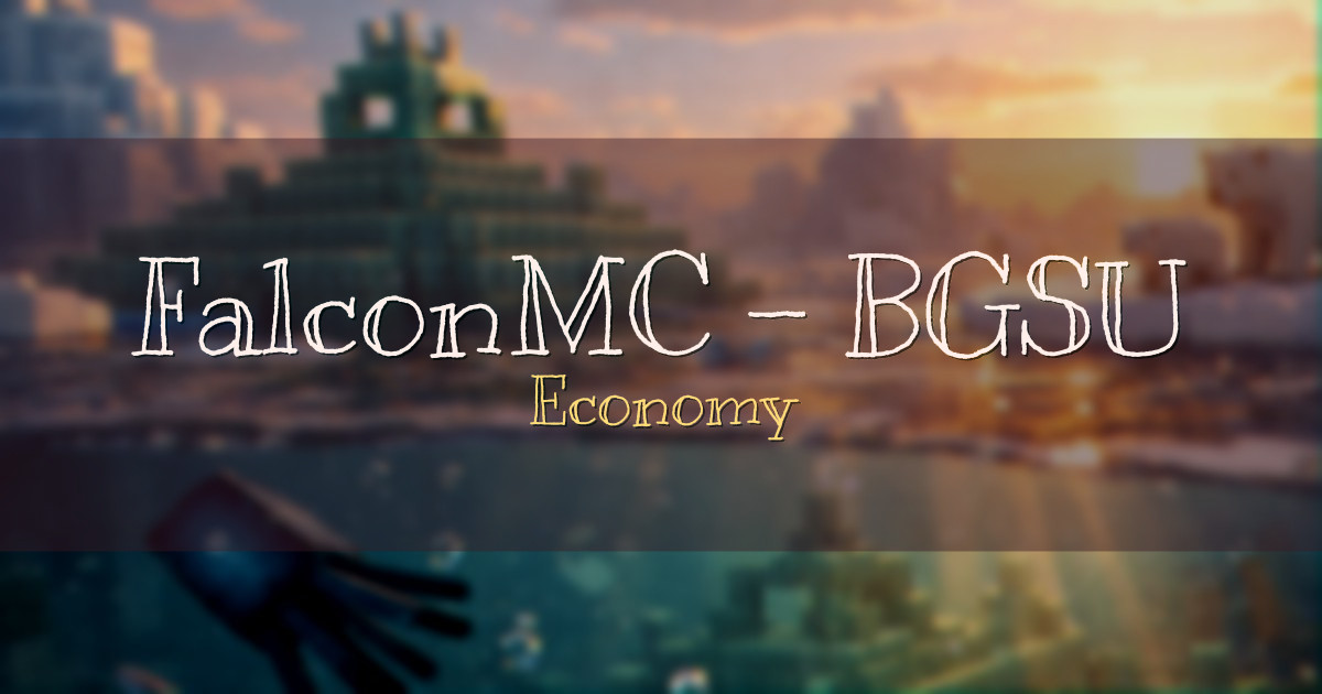 FalconMC – BGSU Economy Minecraft server