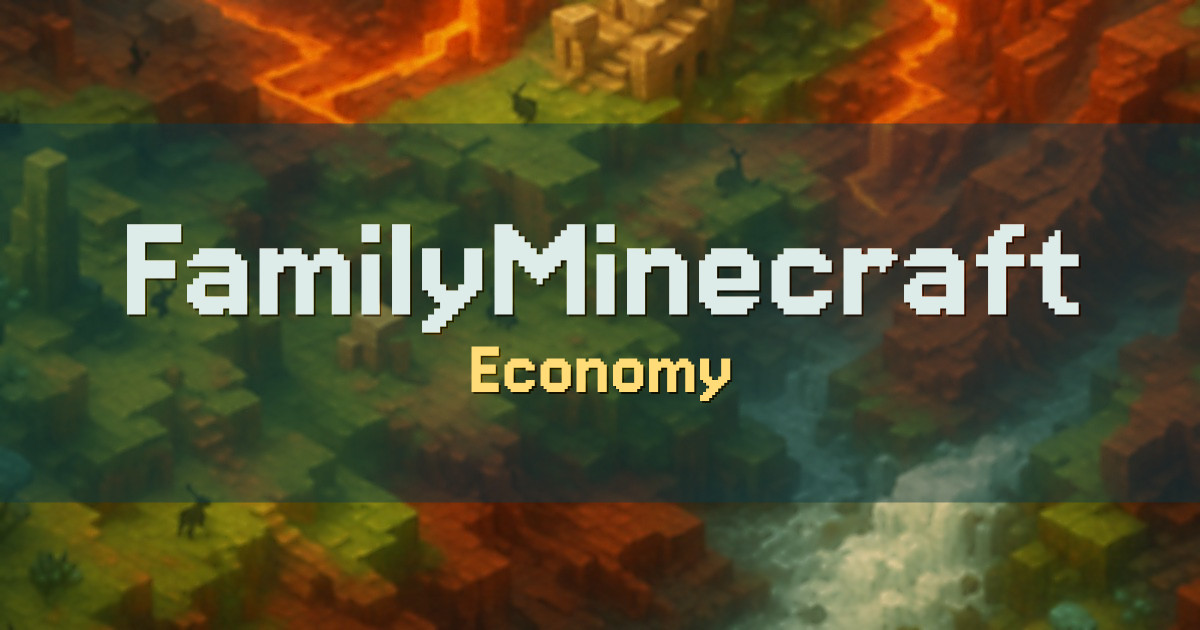 FamilyMinecraft Economy Minecraft server