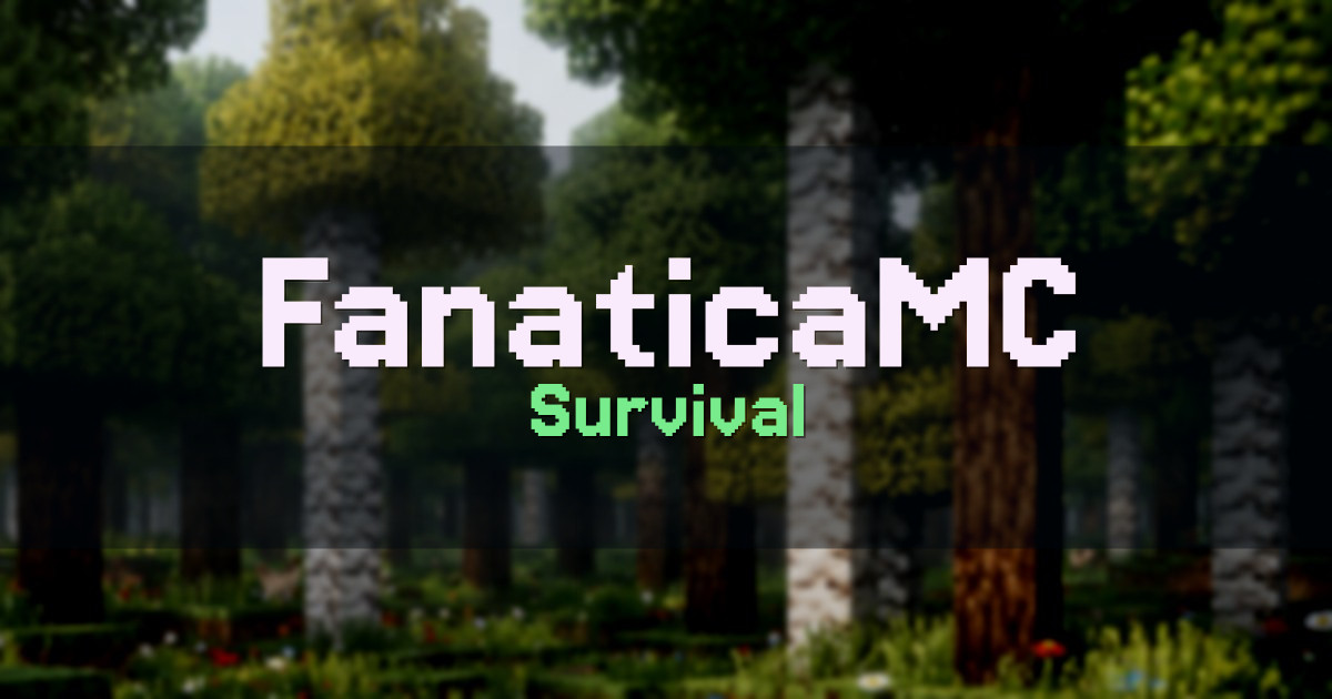 FanaticaMC Survival Minecraft server