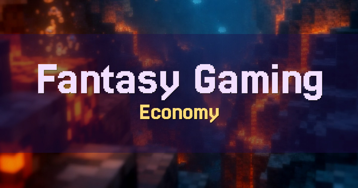 Fantasy Gaming Economy Minecraft server
