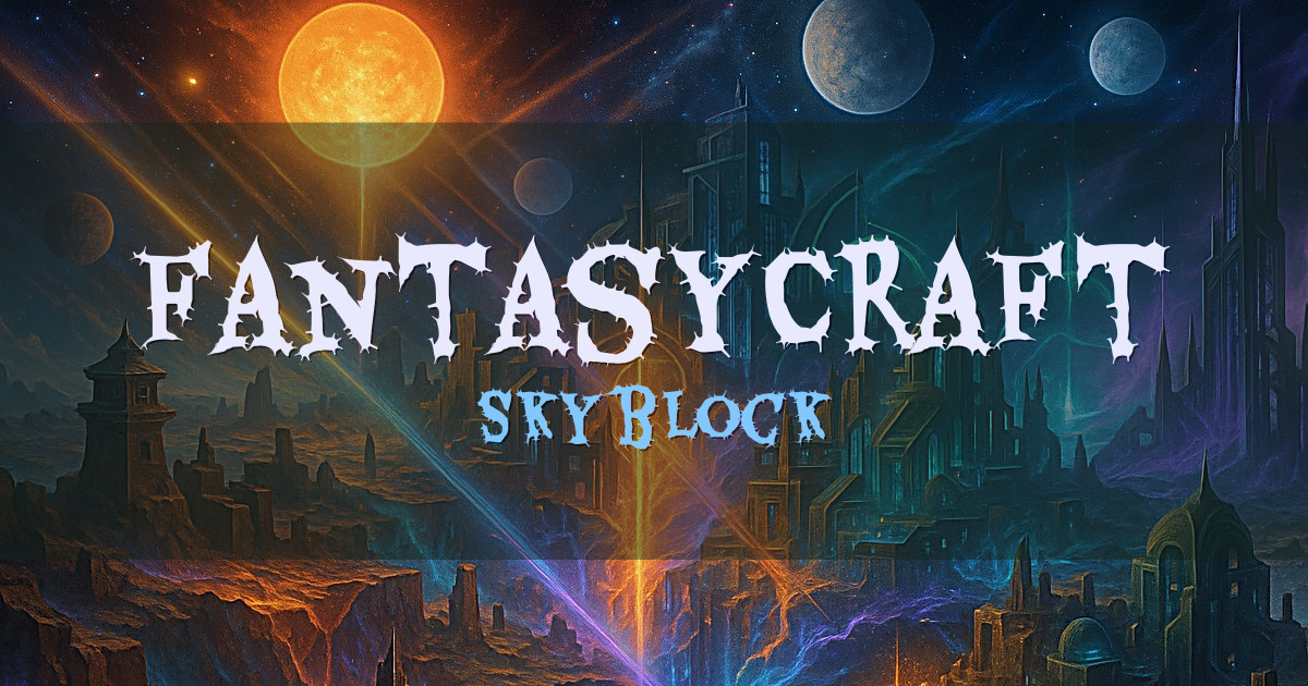 FantasyCraft Skyblock Minecraft server