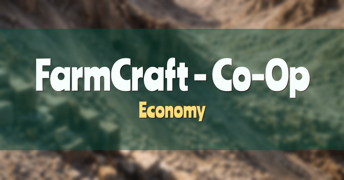 FarmCraft – Co-Op Farming Economy Minecraft server