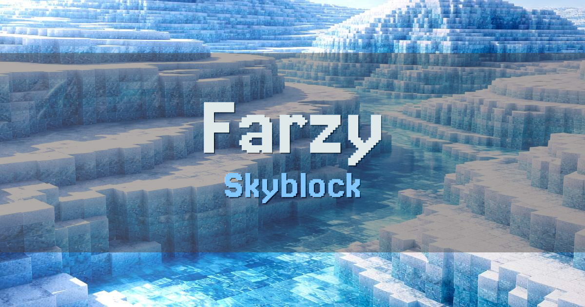 Farzy Skyblock Minecraft server