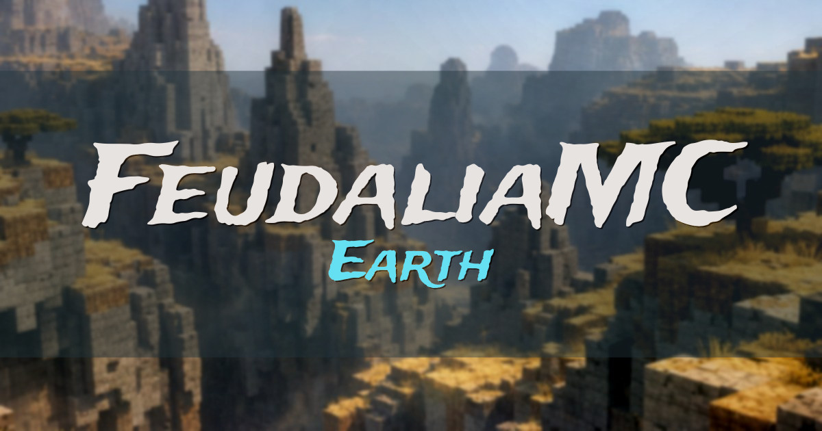 FeudaliaMC Earth Minecraft server