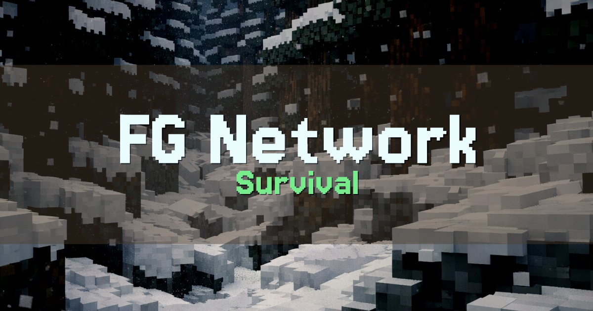 FG Network Survival Minecraft server
