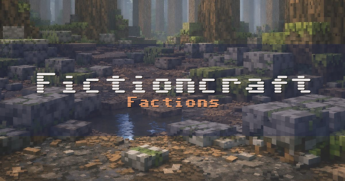 Fictioncraft Factions Minecraft server