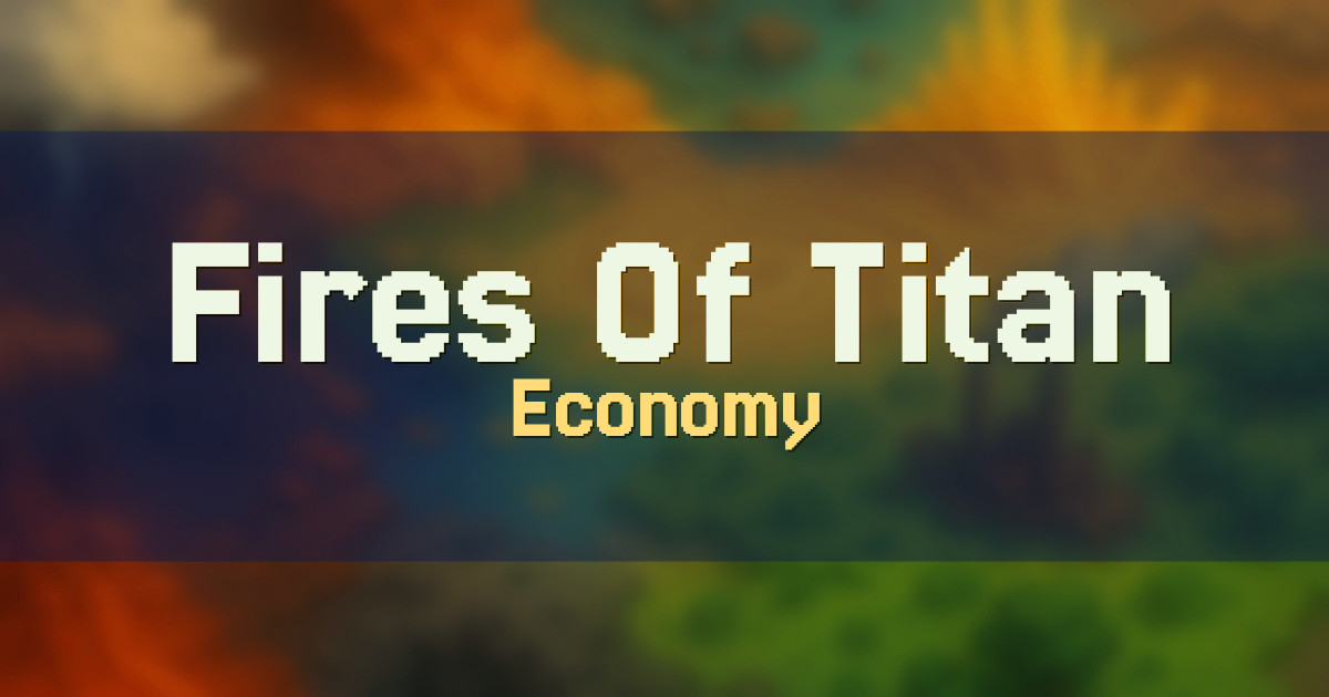 Fires Of Titan Economy Minecraft server