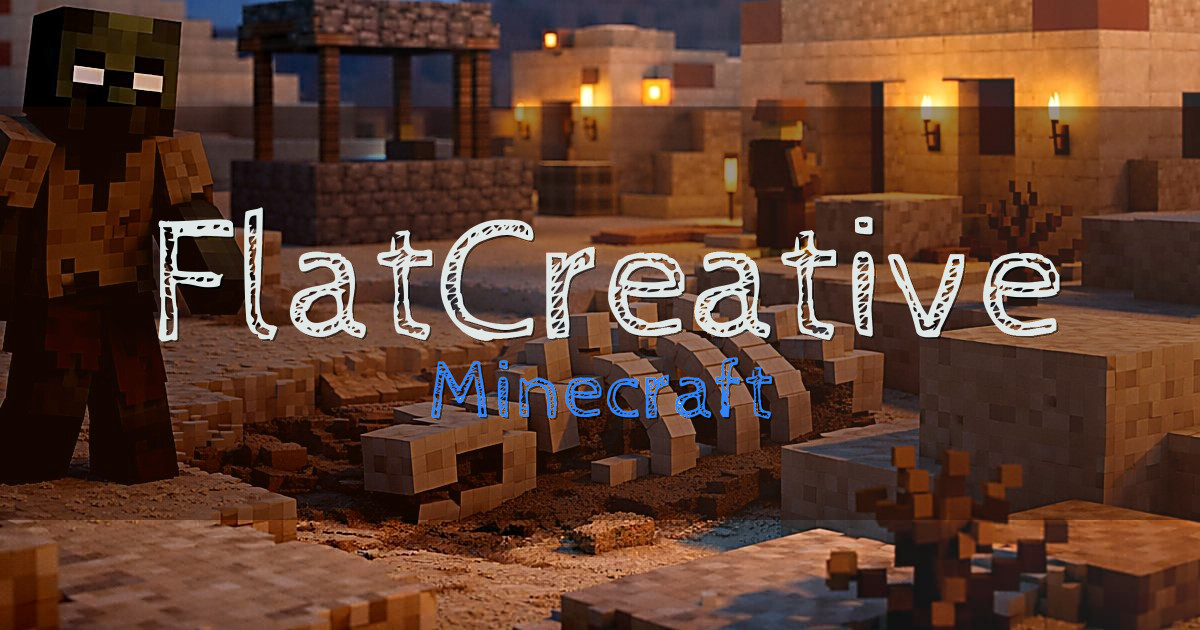 FlatCreative Minecraft server