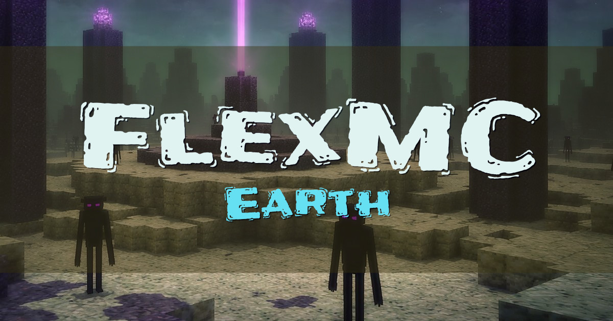 FlexMC Earth Minecraft server