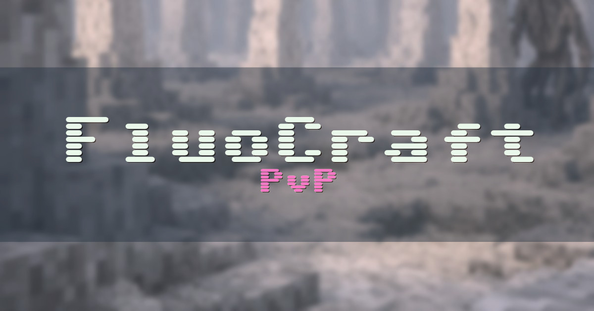 FluoCraft PvP Minecraft server