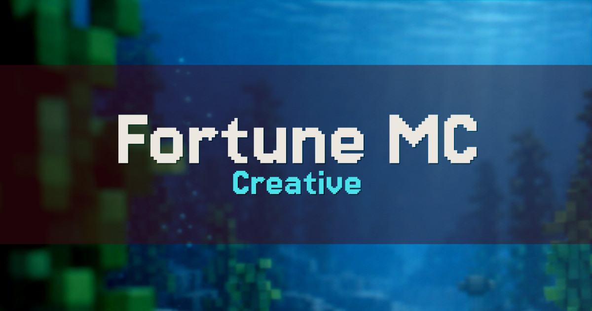 Fortune MC Creative Minecraft server