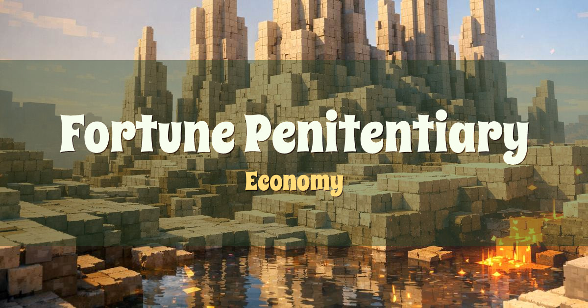 Fortune Penitentiary Economy Minecraft server