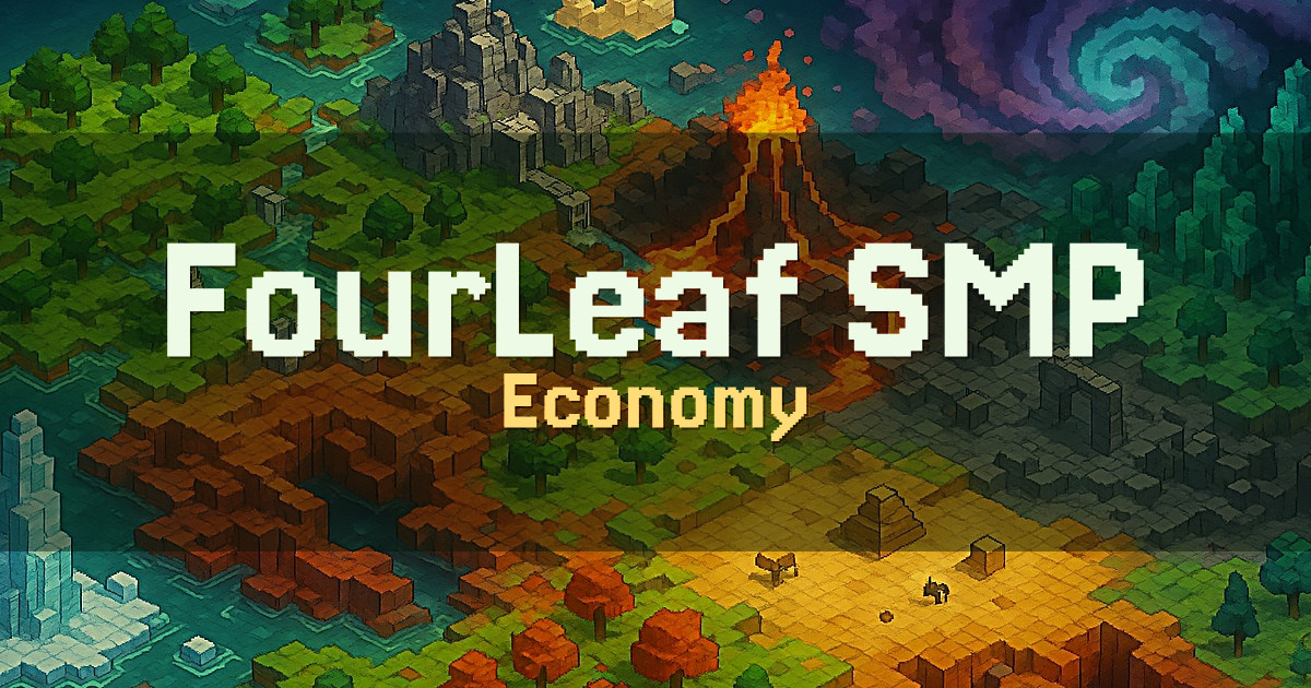 FourLeaf SMP Economy Minecraft server