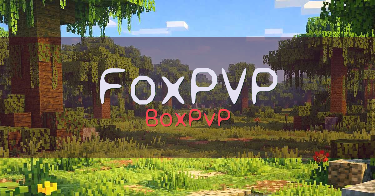 FoxPVP BoxPvP Minecraft server